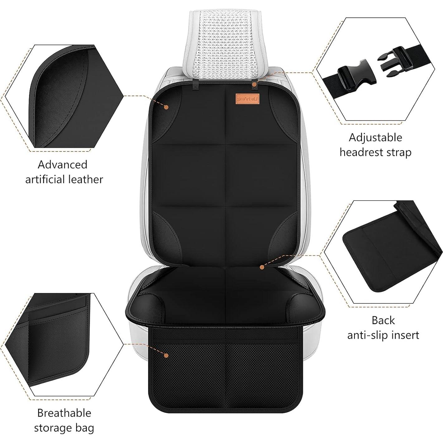 Protector de Asiento de Coche SMART ELF Universal Negro