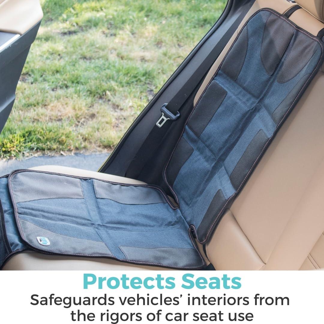 Protector de Asiento de Auto Toddleroo - Marino, Ajuste Universal