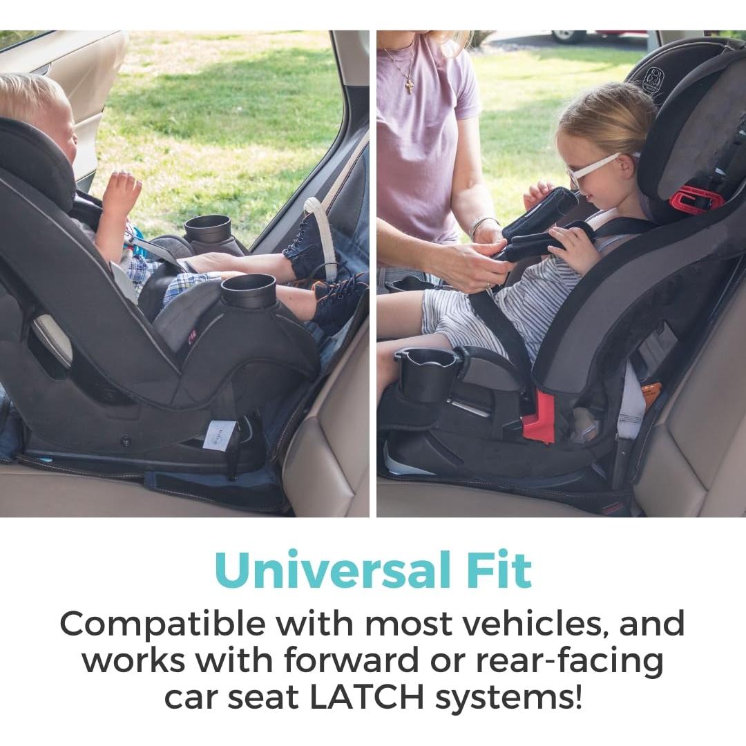 Protector de Asiento de Auto Toddleroo - Marino, Ajuste Universal