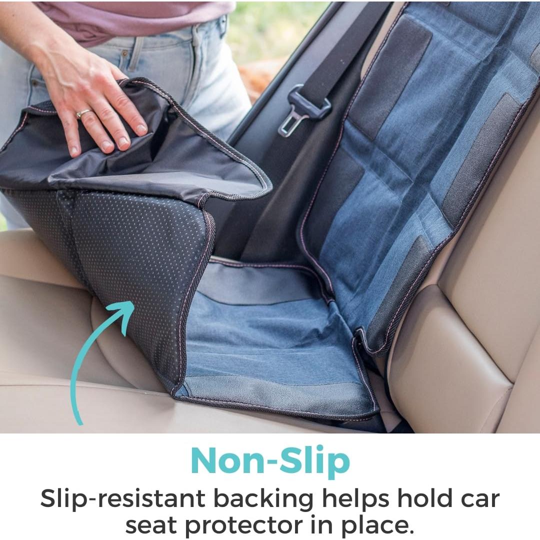 Protector de Asiento de Auto Toddleroo - Marino, Ajuste Universal