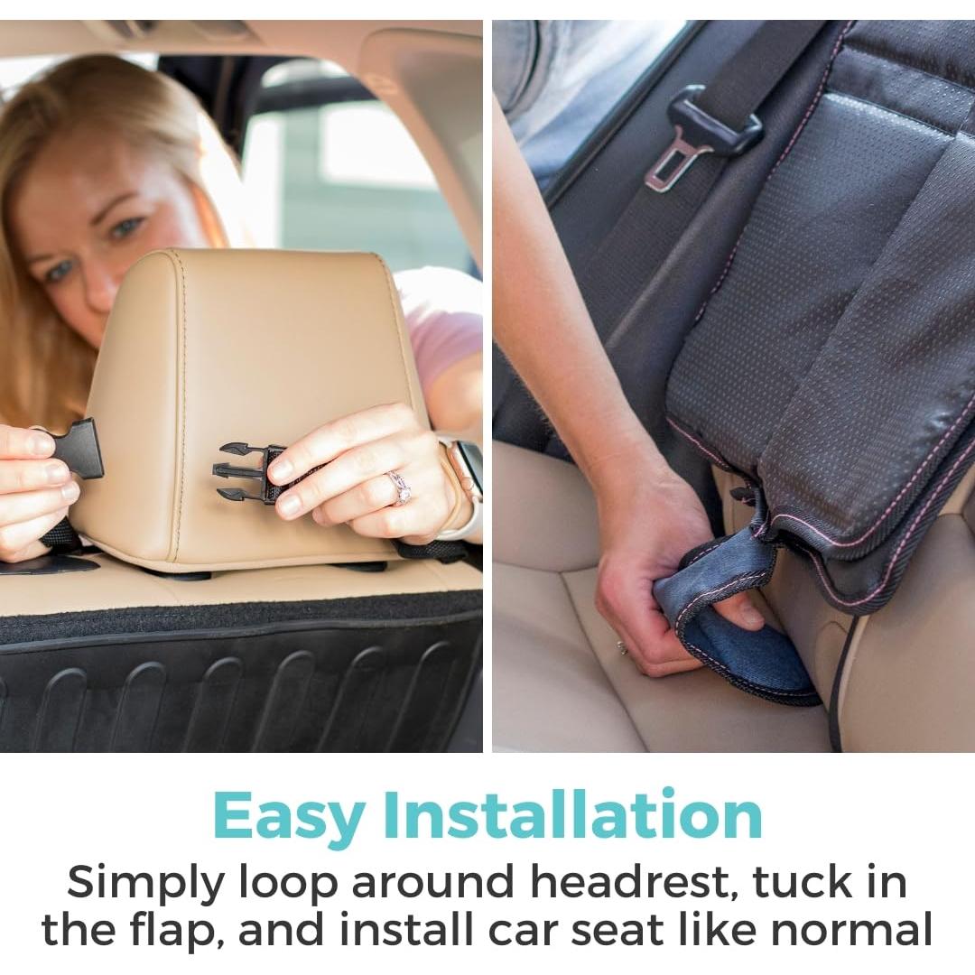 Protector de Asiento de Auto Toddleroo - Marino, Ajuste Universal