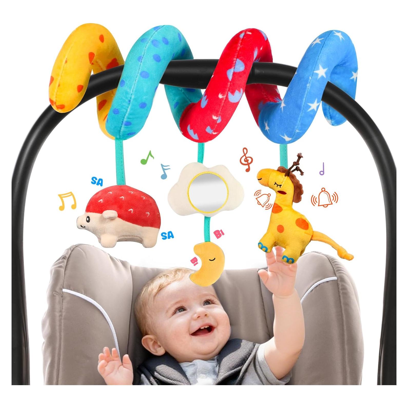Juguete Espiral Sensorial URMYWO para Bebés 0-6 Meses