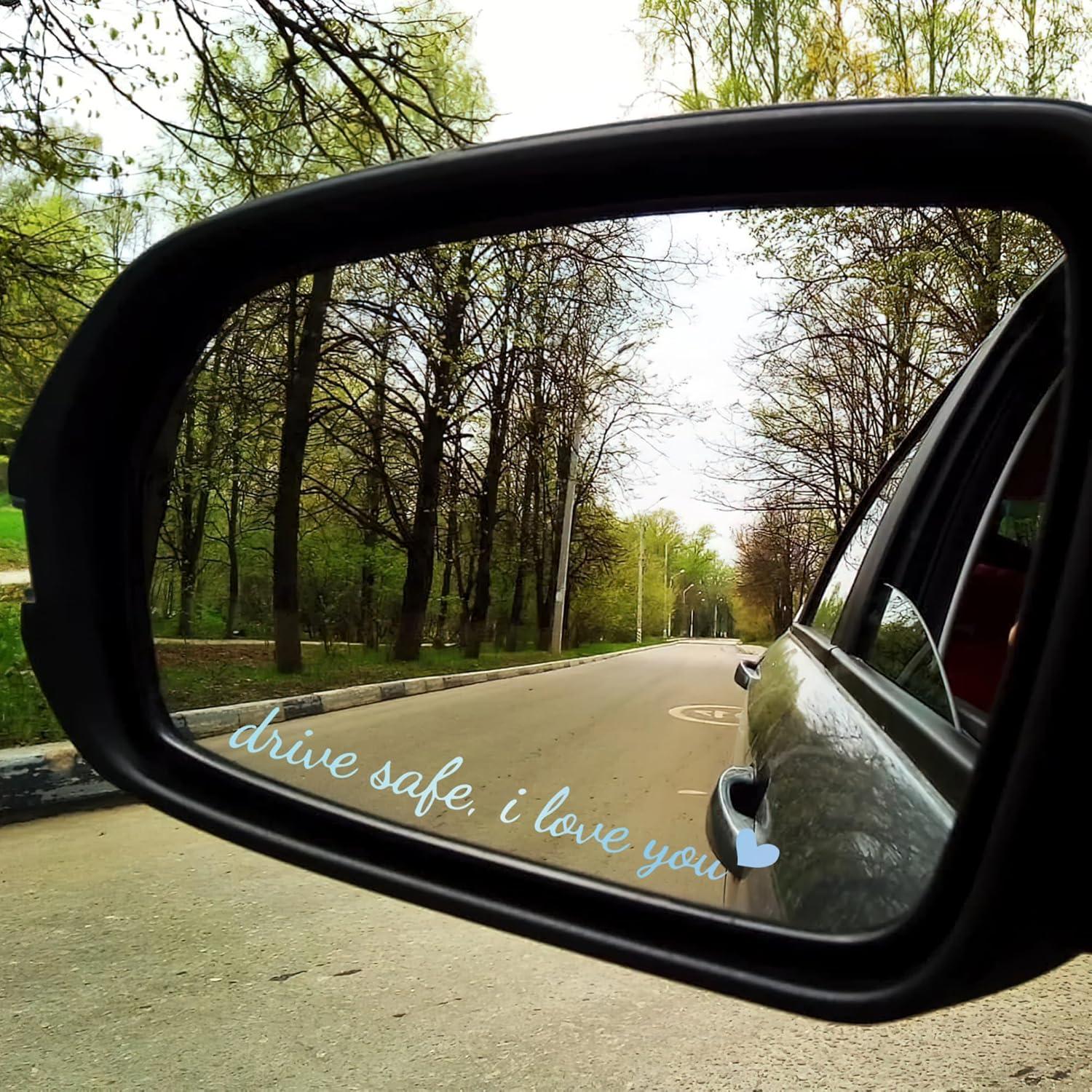 Calcomanías Holográficas Miarita para Espejo Retrovisor - 3 Piezas