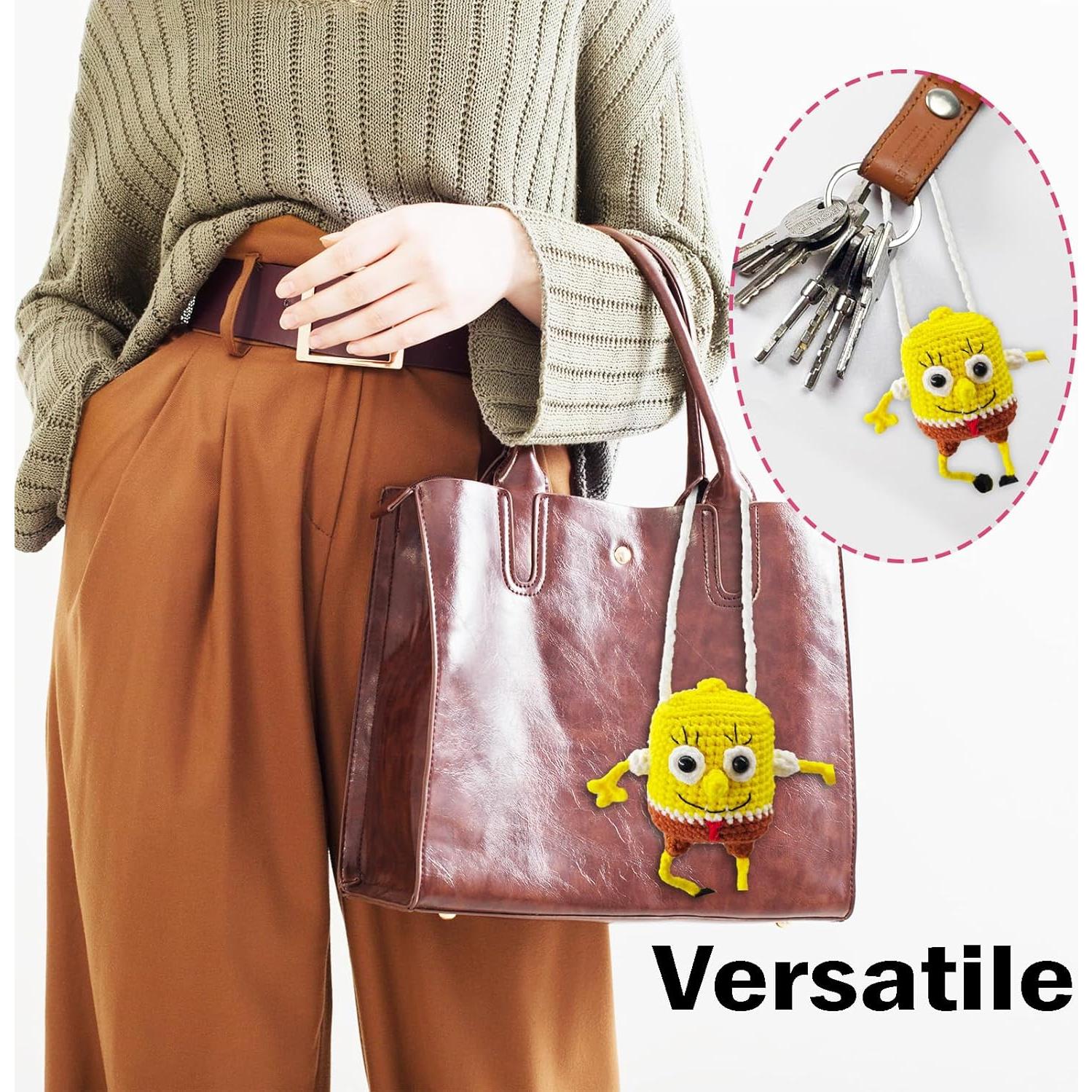 Esponja Bebé Crochet Colgante para Espejo Retrovisor - Foulik