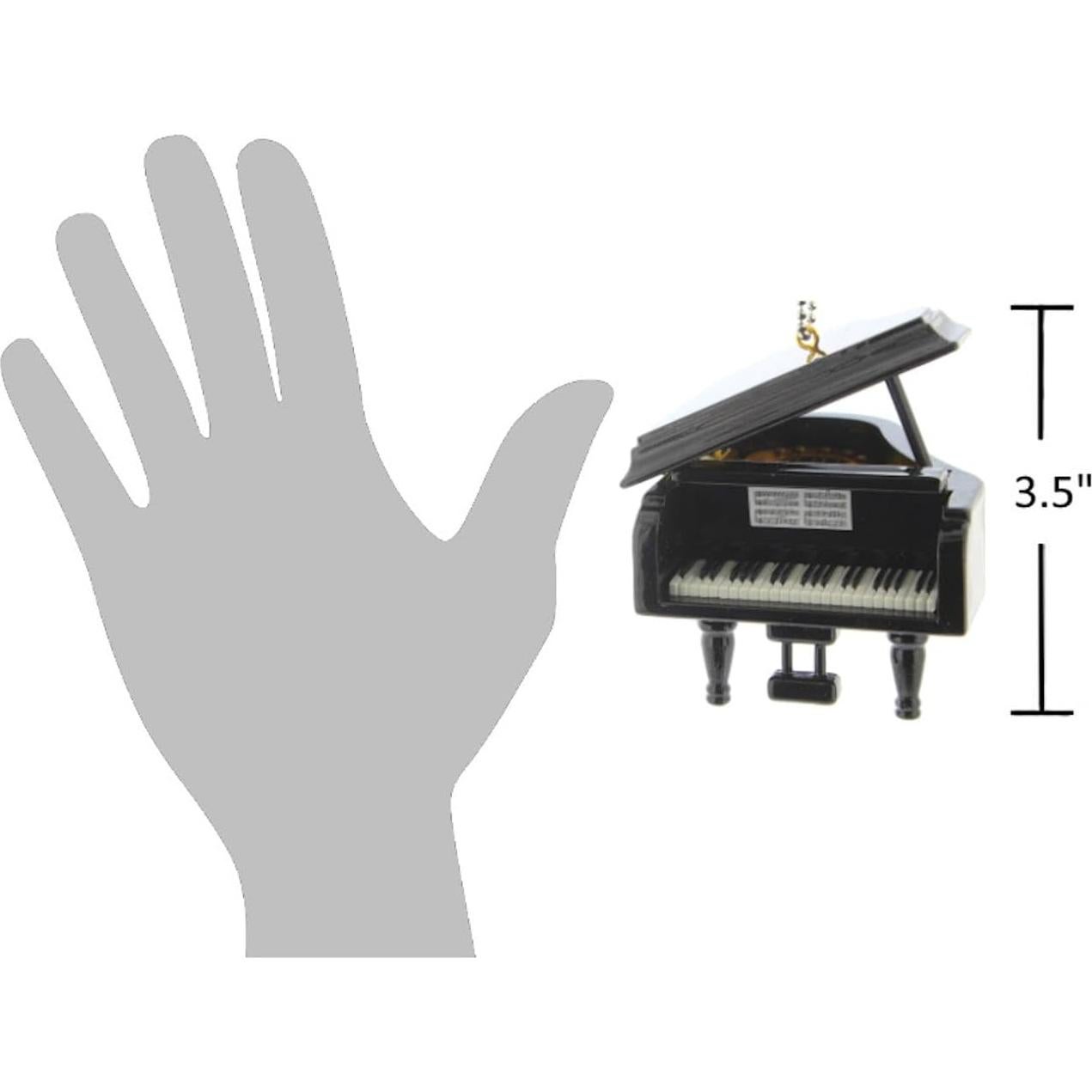 Encanto de Piano de Cola 8.89 cm La Colección Bridge - Accesorio Automóvil