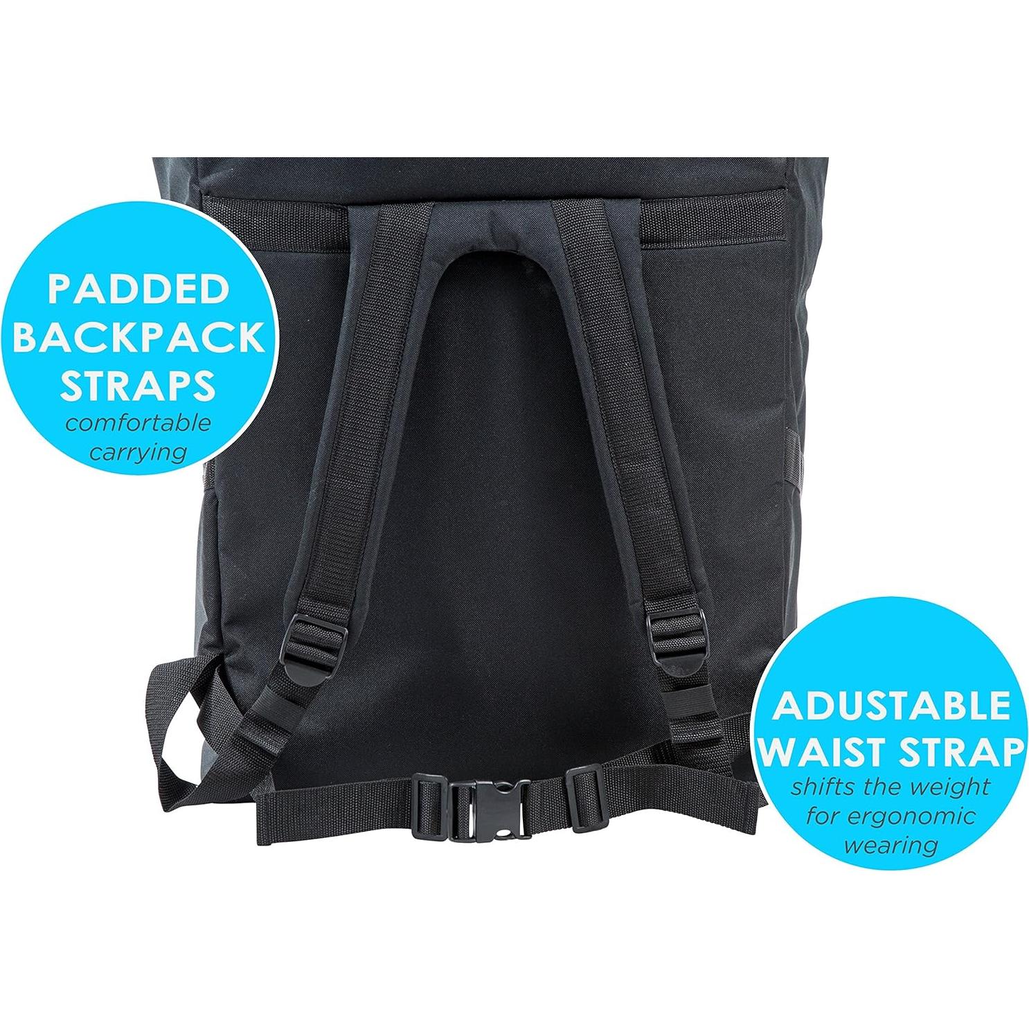 Mochila para Asiento de Auto ZOHZO - Acolchada y Ajustable - 1.6 kg