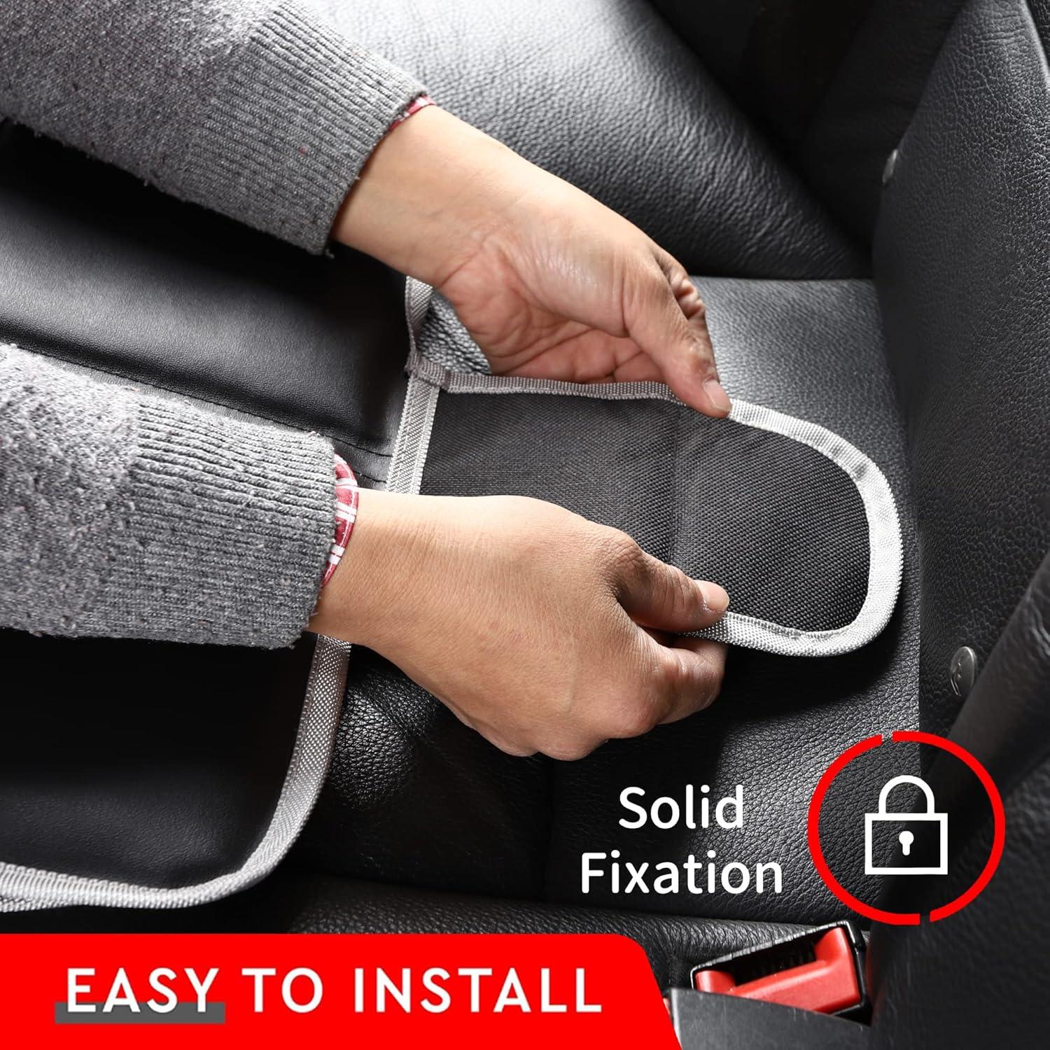 Protector de Asiento de Coche Tapha Universal Negro Impermeable