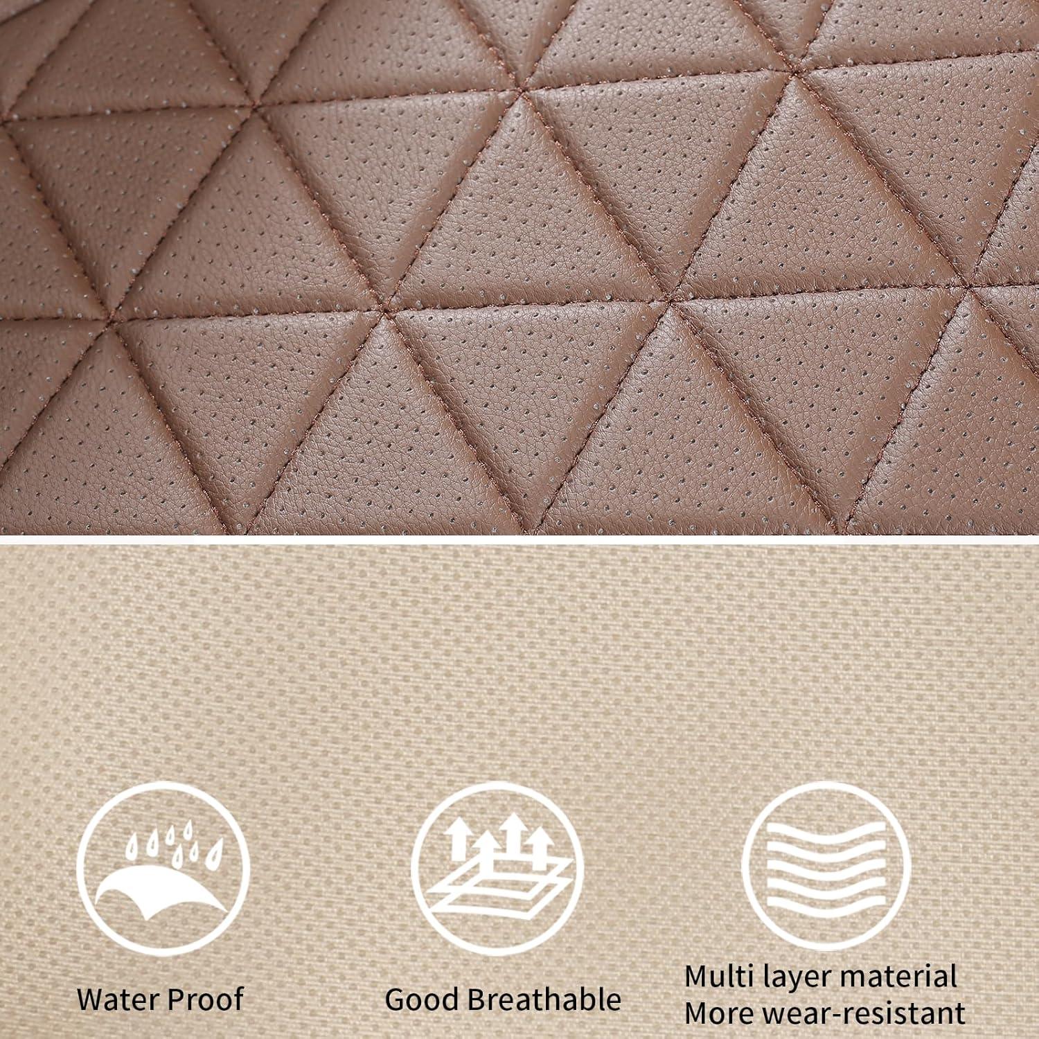 Funda de Asiento de Coche WinxMatrs Marrón Ajuste Universal