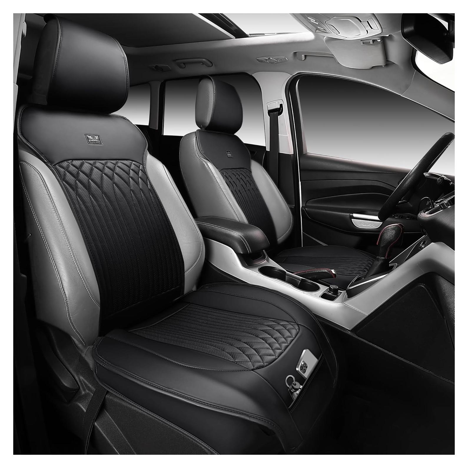 Fundas de Asiento de Cuero Nappa CAR PASS - Ajuste Universal