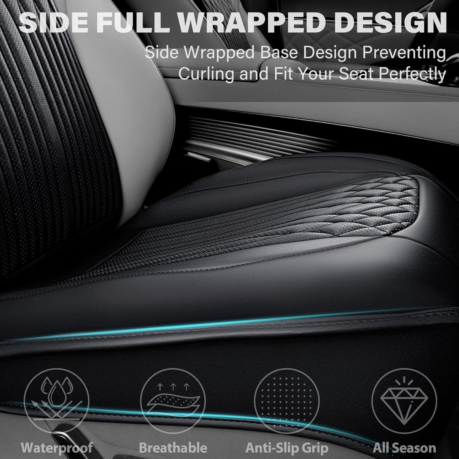 Fundas de Asiento de Cuero Nappa CAR PASS - Ajuste Universal