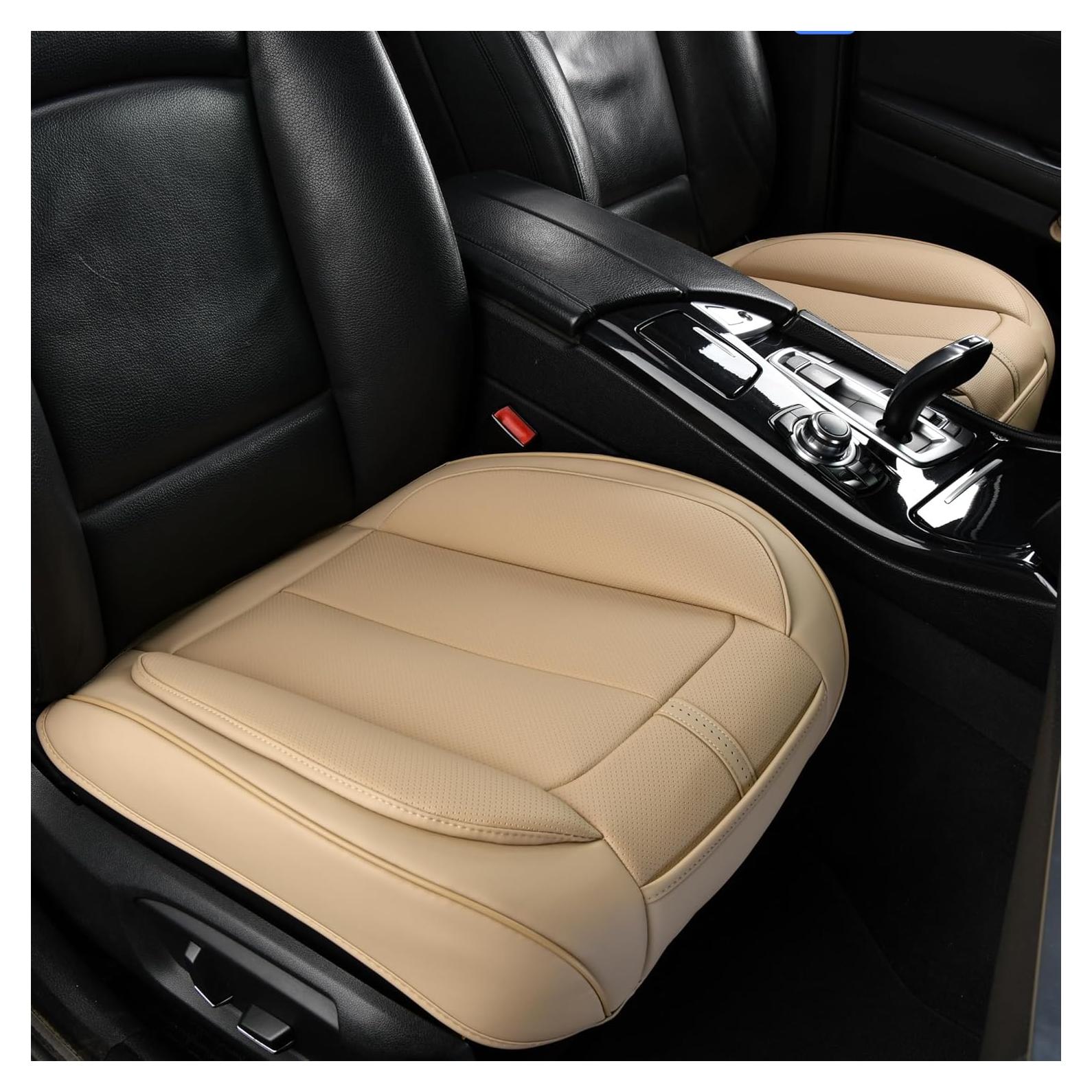 Funda de Asiento de Coche HOMOSTARRY HS 98 Beige Antideslizante