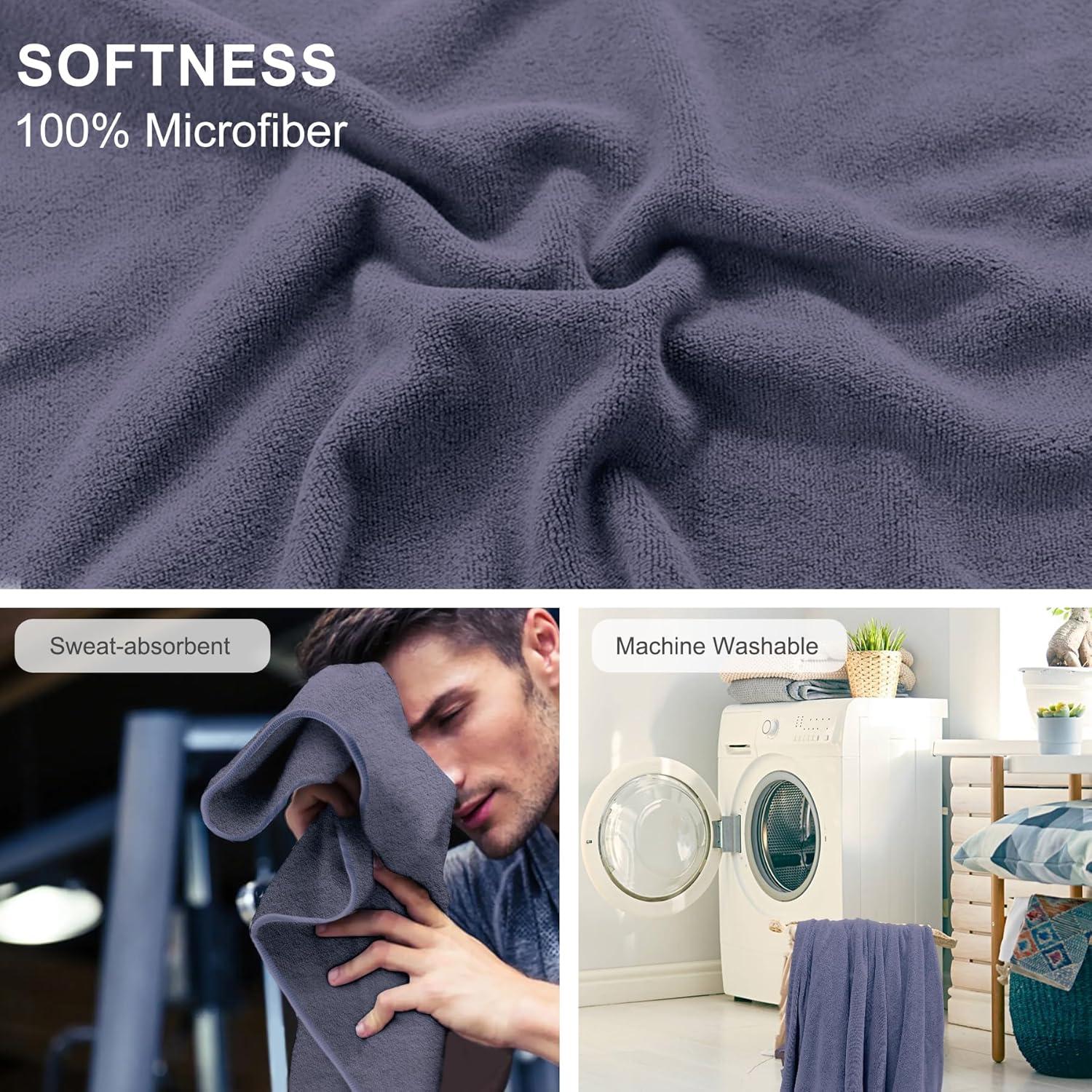 Cubierta de Asiento de Coche Corthena 2pcs Microfibra Gris