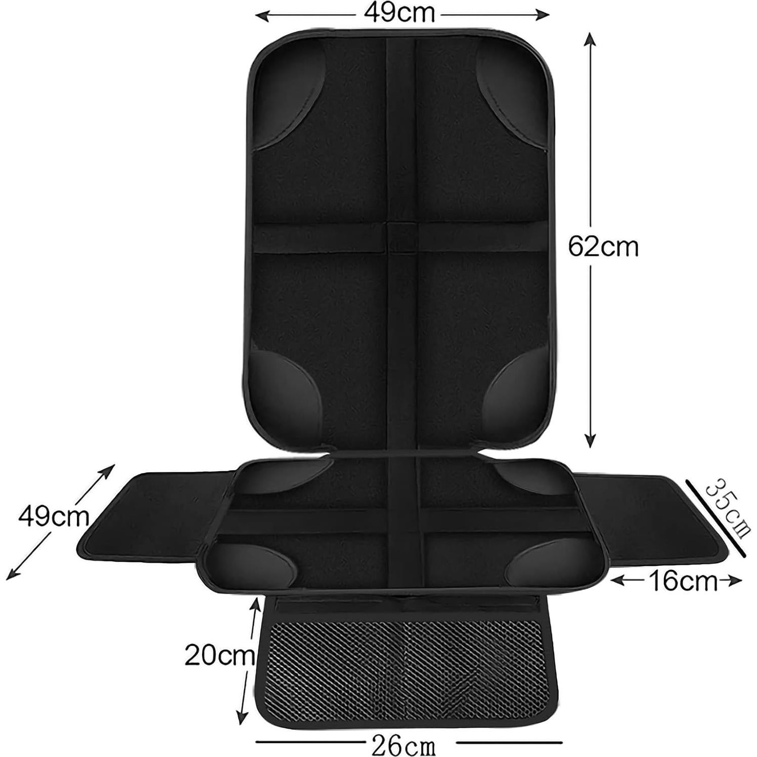Protector de Asiento de Coche para Niños RAIFUJOIE 2 Paquete Antideslizante