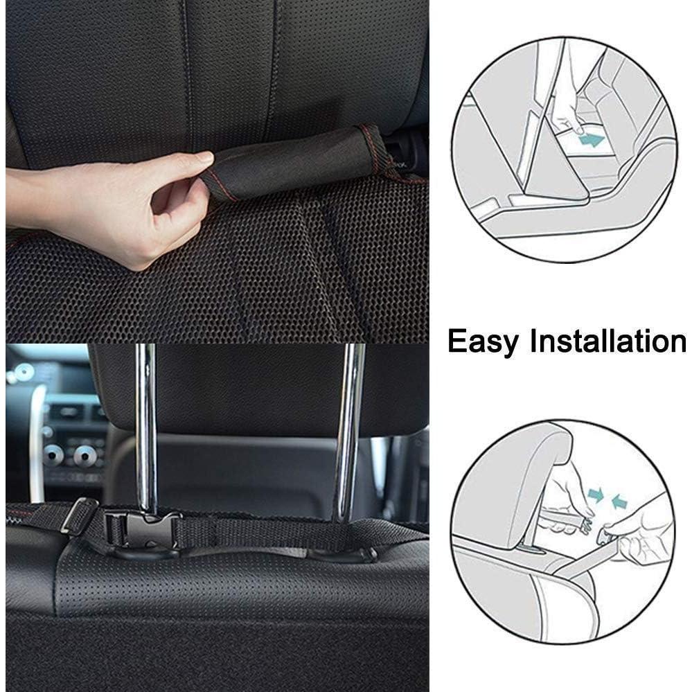 Protector de Asiento de Coche para Niños RAIFUJOIE 2 Paquete Antideslizante