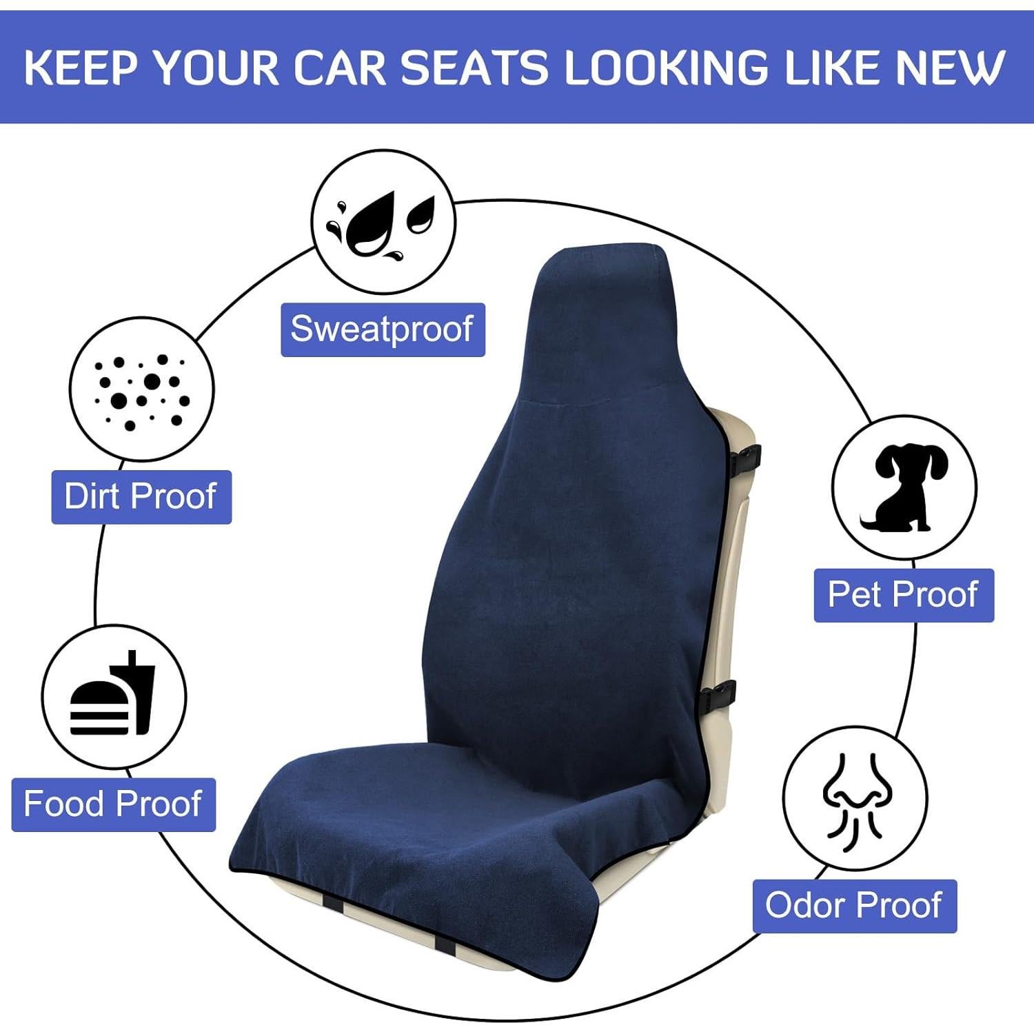 Funda de Asiento Impermeable INFANZIA Azul Marino Universal