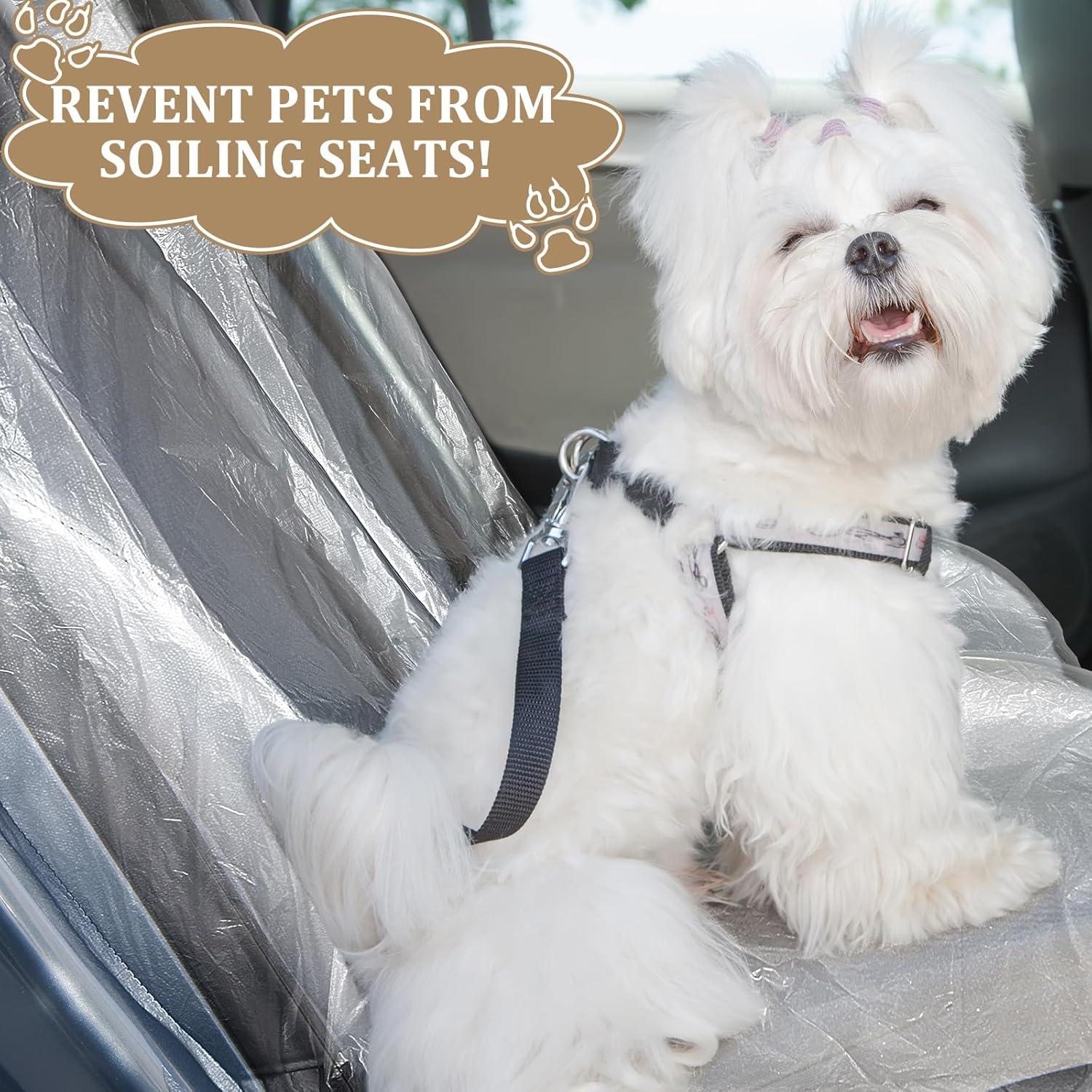 Funda de Asiento Trasero Desechable BBTO - 10 Pcs Transparente