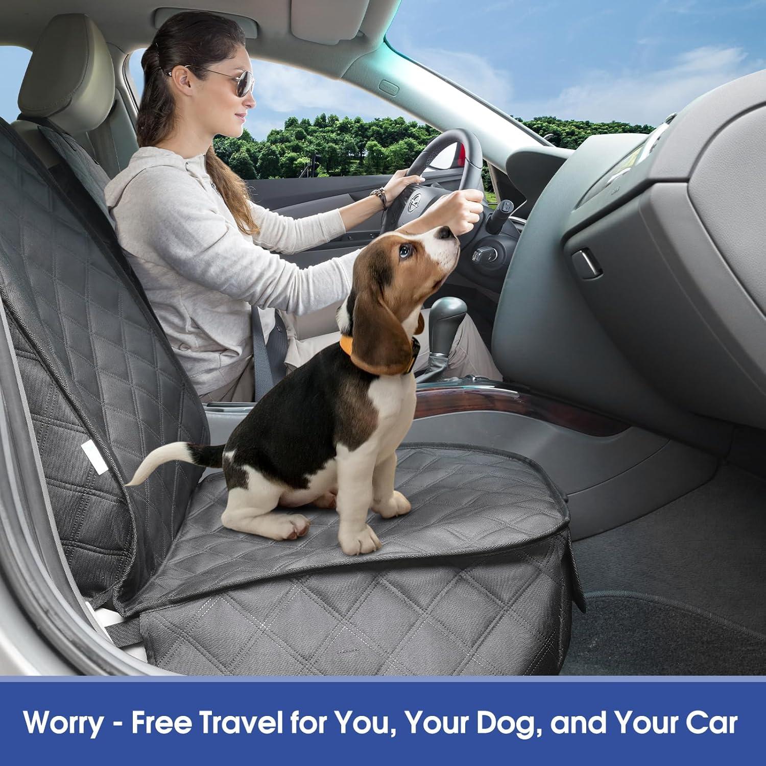 Funda de Asiento Delantero ALLANSING QPZT Impermeable Negro