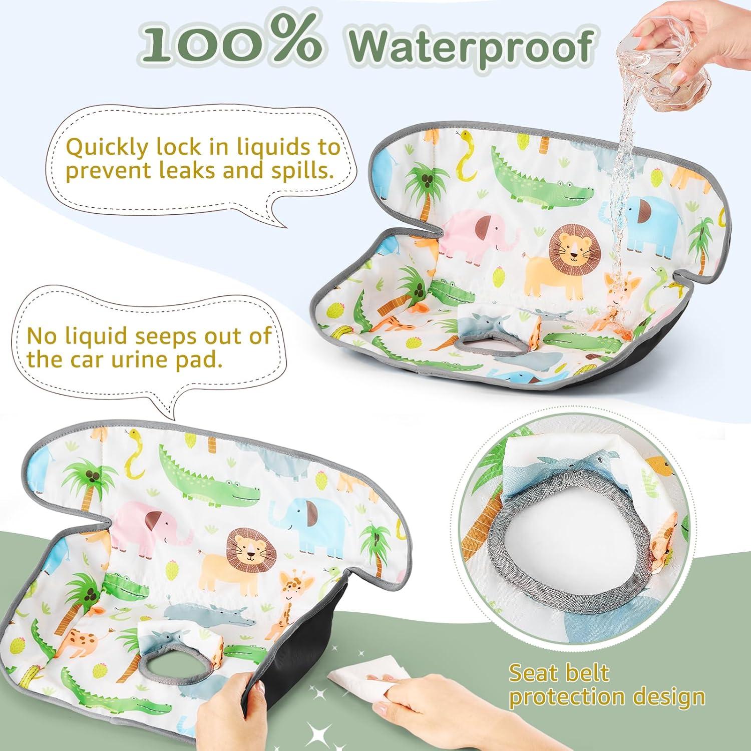 Protector de Asiento de Coche Vicorise Animales Impermeable