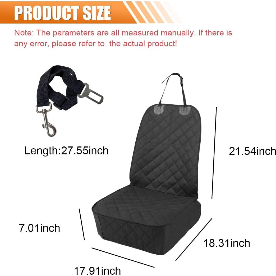 Funda de Asiento Frontal para Perro ZIMISI Impermeable 54.7x45.5cm