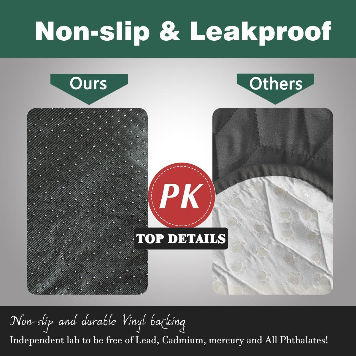 Almohadillas Impermeables Reutilizables GRUENERDE 56x53cm Negro