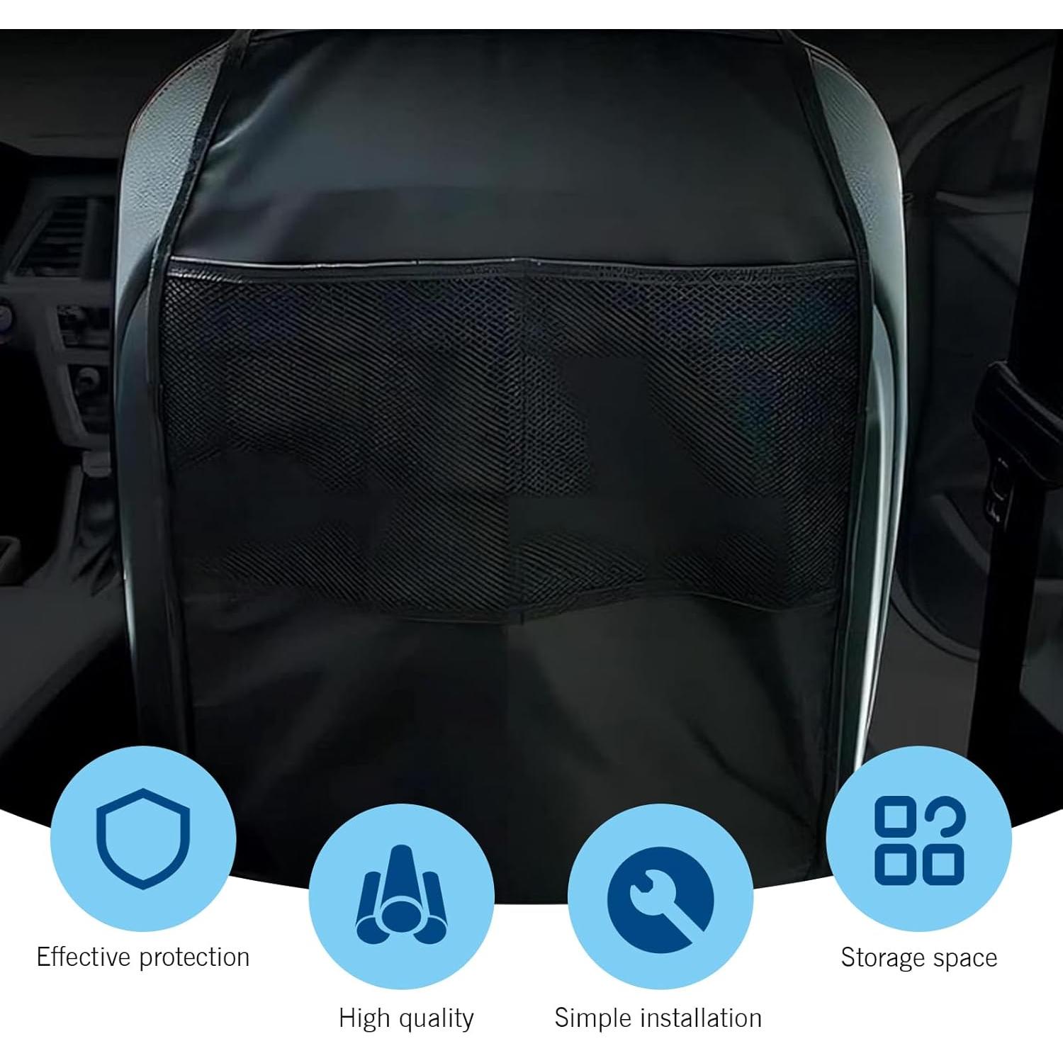 Protector de Asiento Trasero Ferianl 67x43cm Impermeable 2PCS