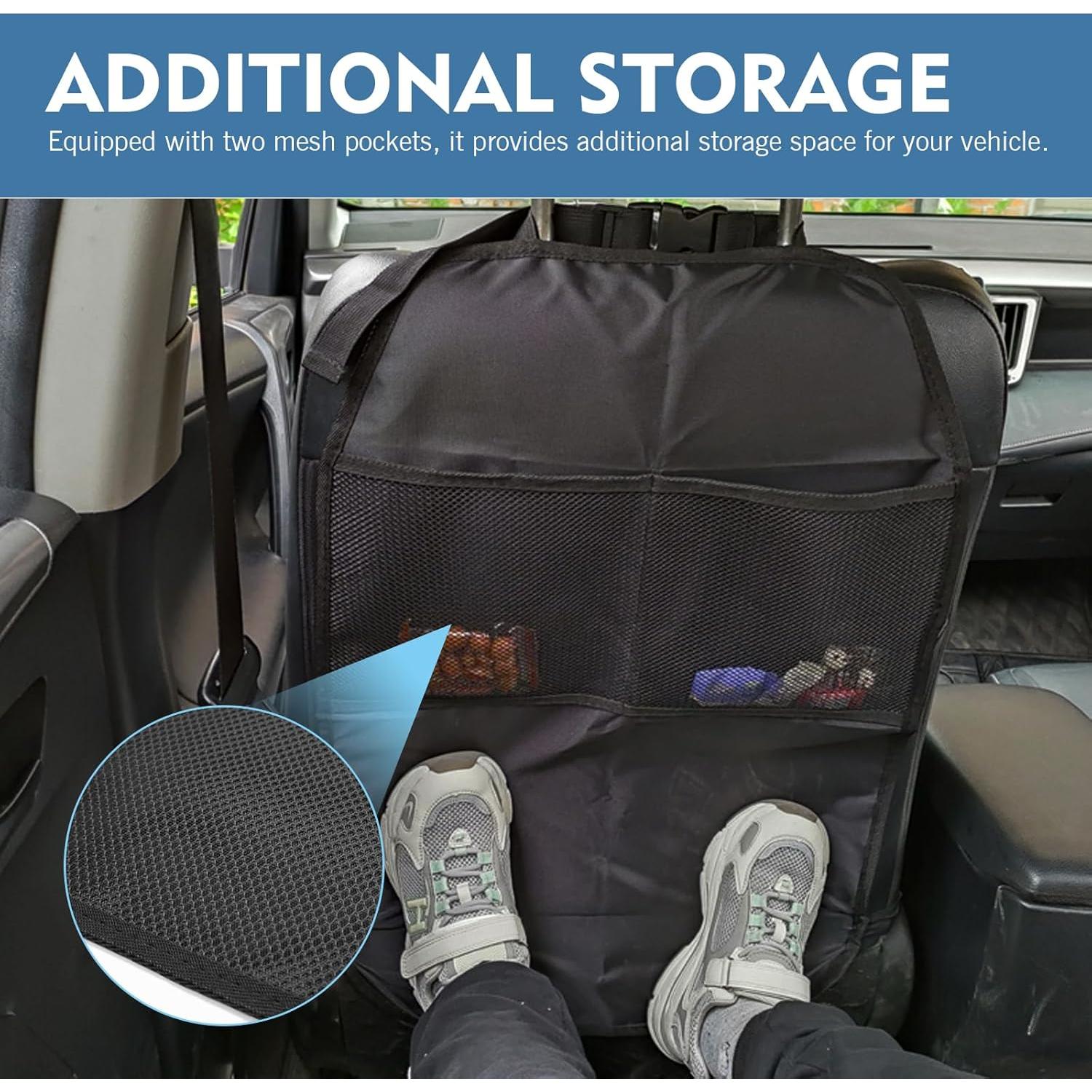 Protector de Asiento Trasero Ferianl 67x43cm Impermeable 2PCS