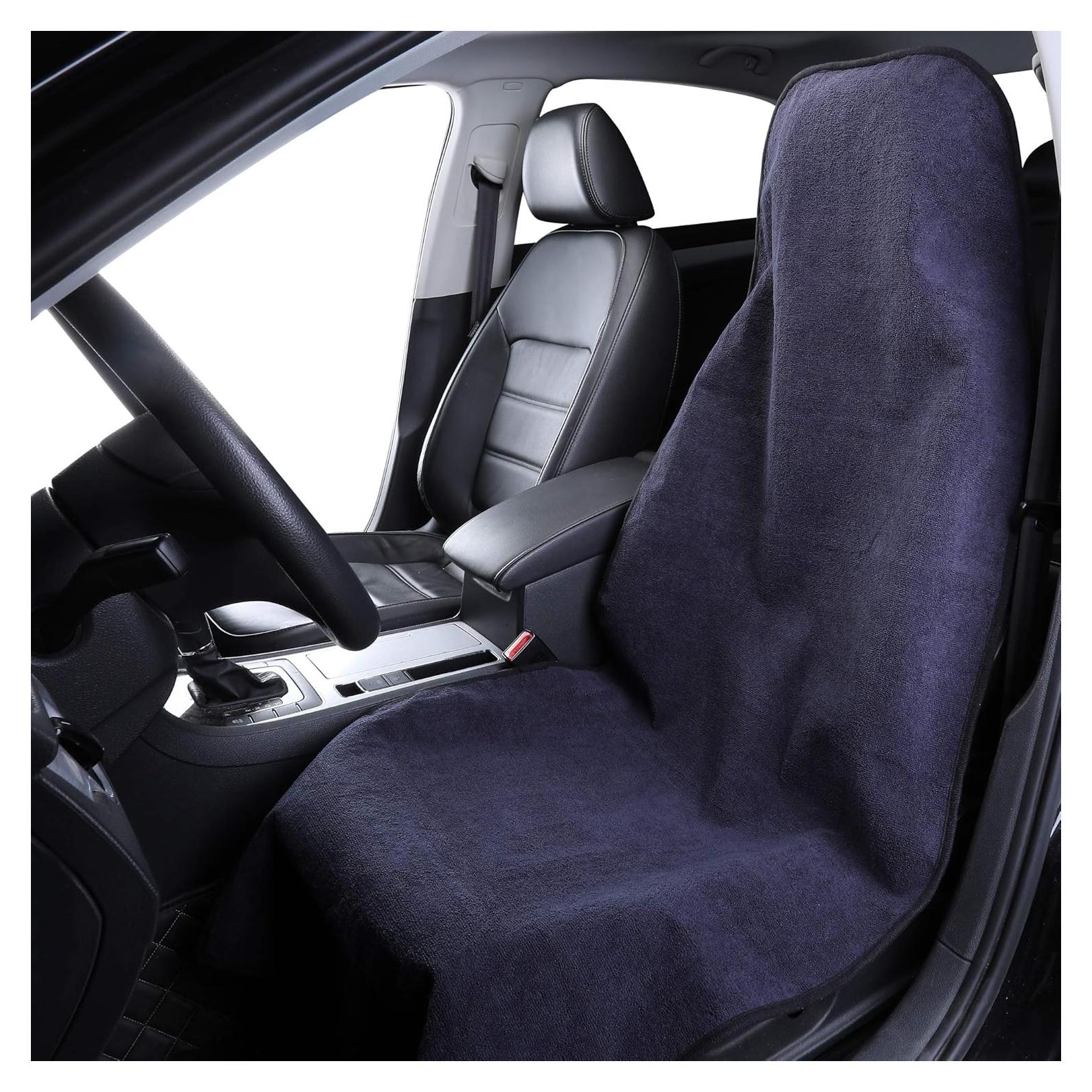 Funda de Asiento de Toalla HEHA Universal Delantera Azul