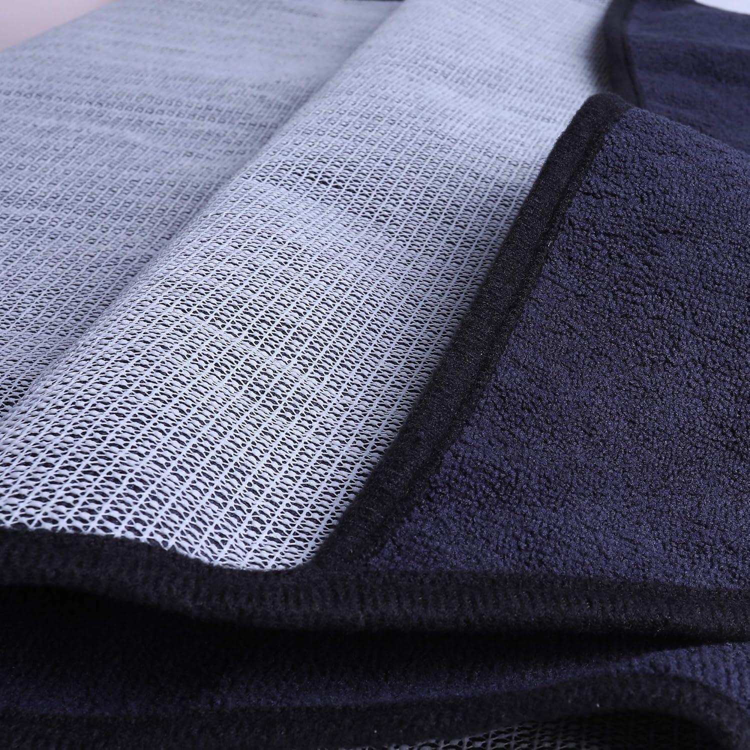 Funda de Asiento de Toalla HEHA Universal Delantera Azul