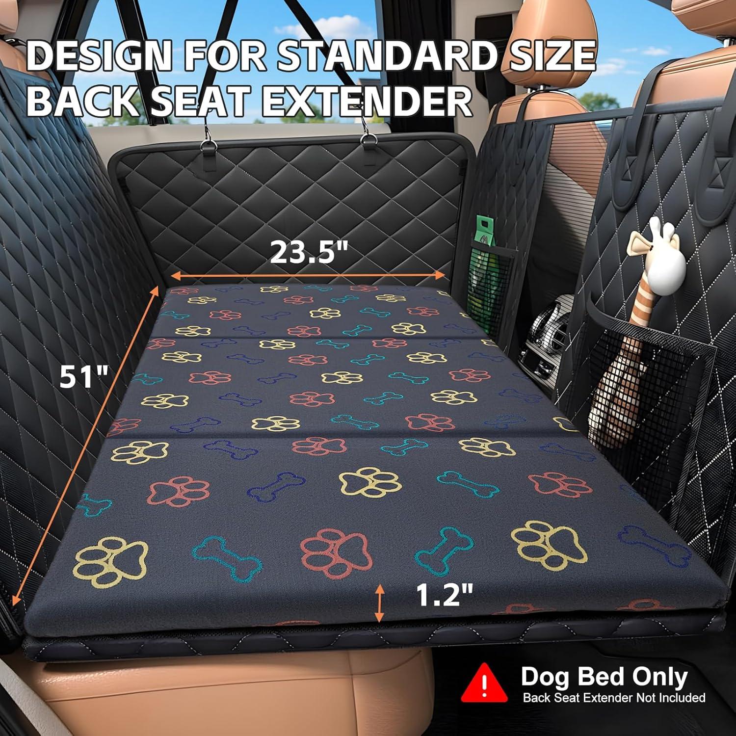 Protector de Asiento para Perros Pawvitality Gris 129.5x59.7cm