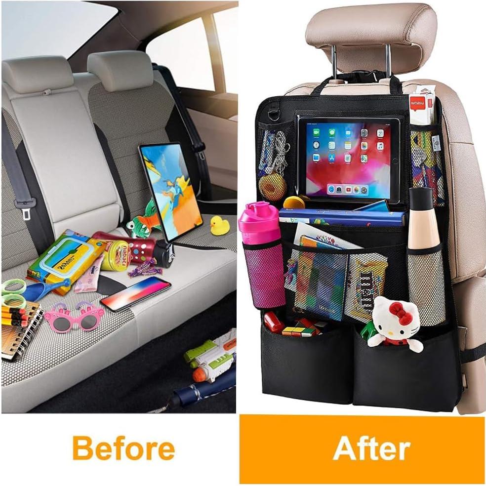 Organizador de Auto Genérico para Asiento Trasero con Soporte para Tableta 27.94 cm
