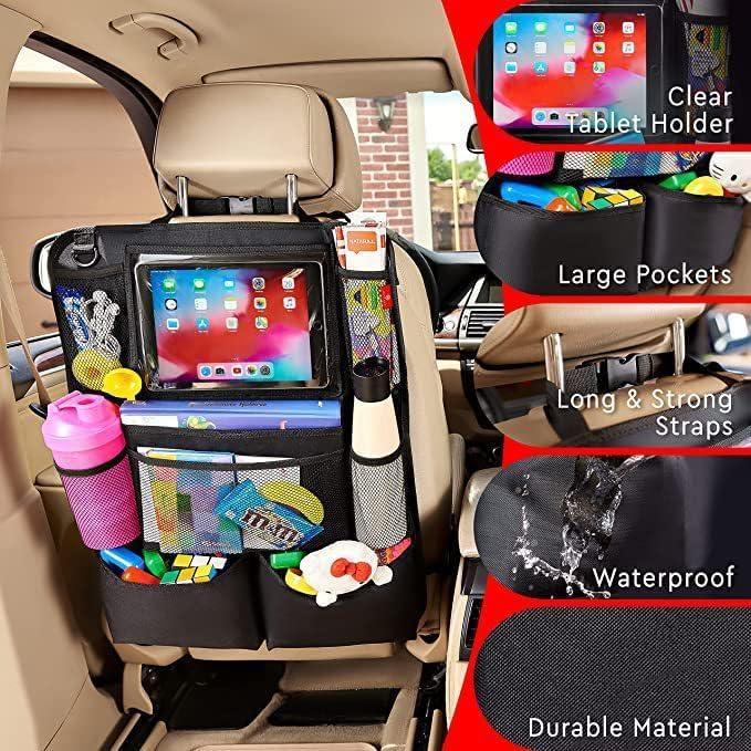 Organizador de Auto Genérico para Asiento Trasero con Soporte para Tableta 27.94 cm