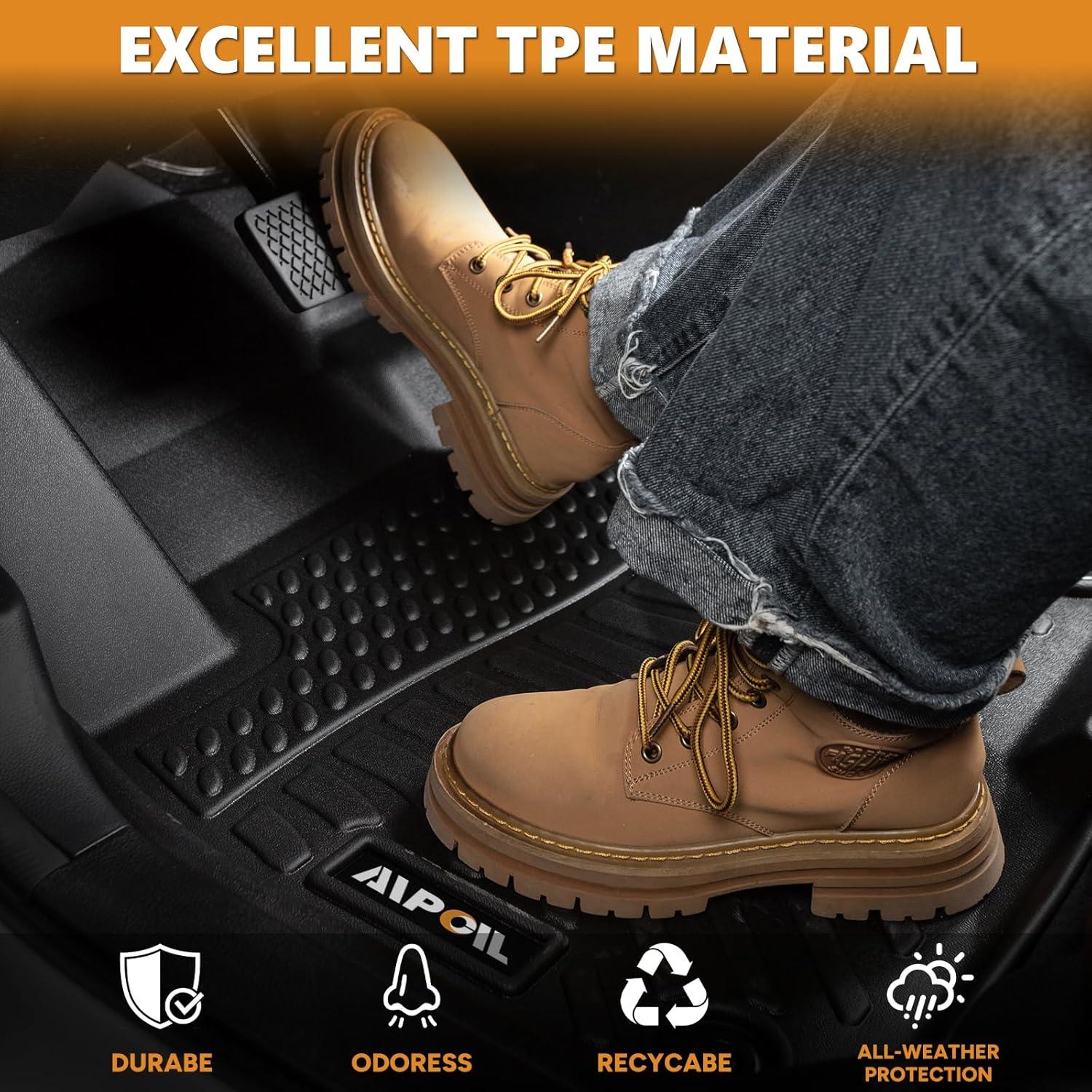 Alfombrillas AIPOIL para Nissan Kicks 2018-2024 Todo Clima