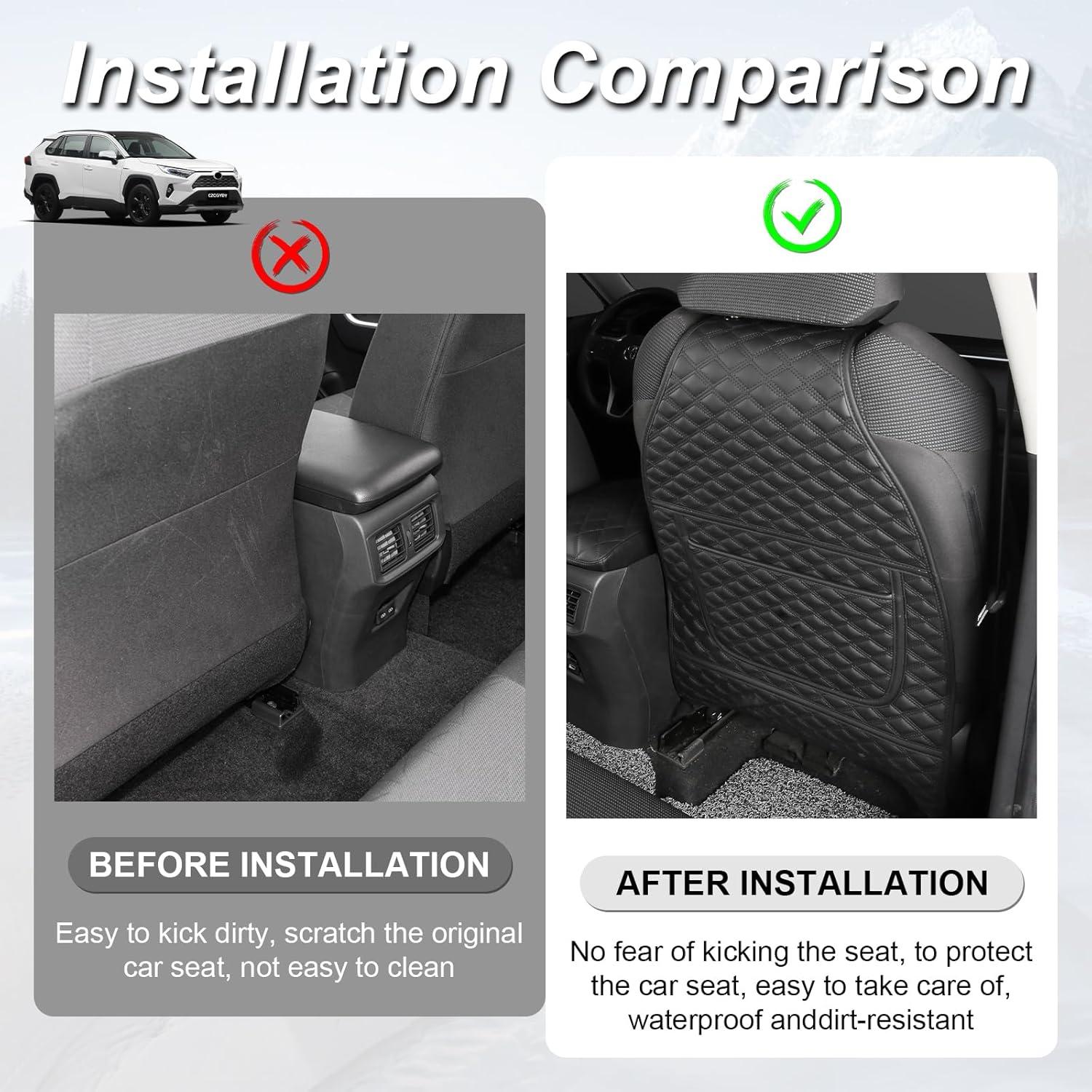 Protector de Asiento Trasero CZCGYDY para Toyota RAV4 2019-2025