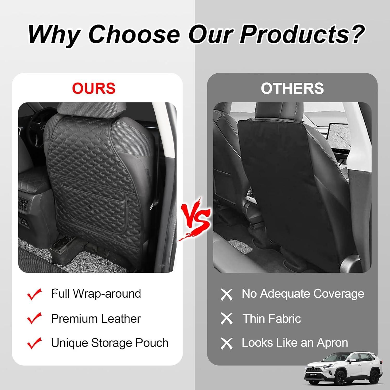 Protector de Asiento Trasero CZCGYDY para Toyota RAV4 2019-2025