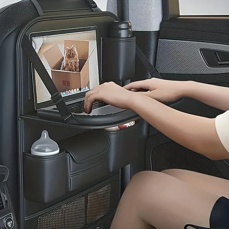 Organizador de Asiento Trasero Mautopily con Bandeja Plegable