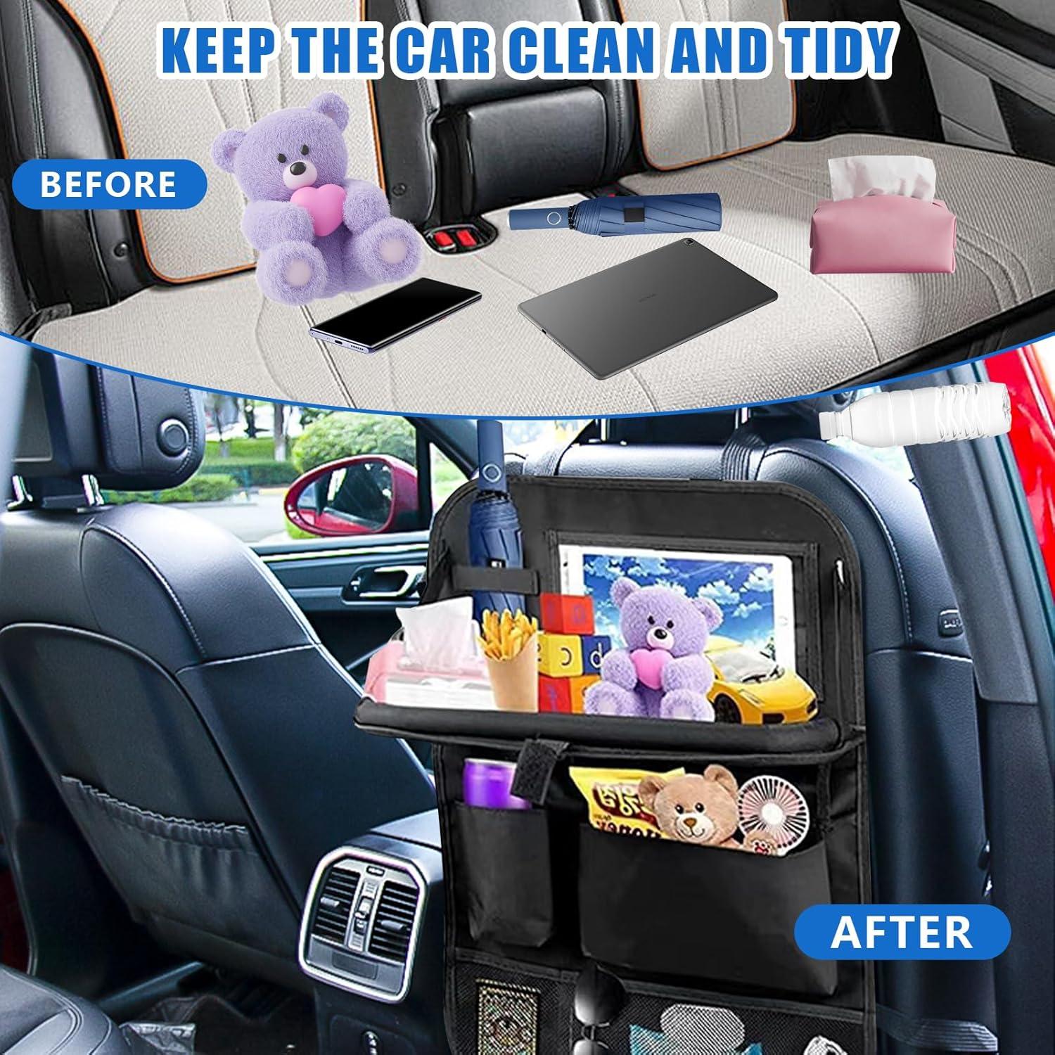 Organizador de Asiento Trasero D LIAN DONG con Bandeja Plegable