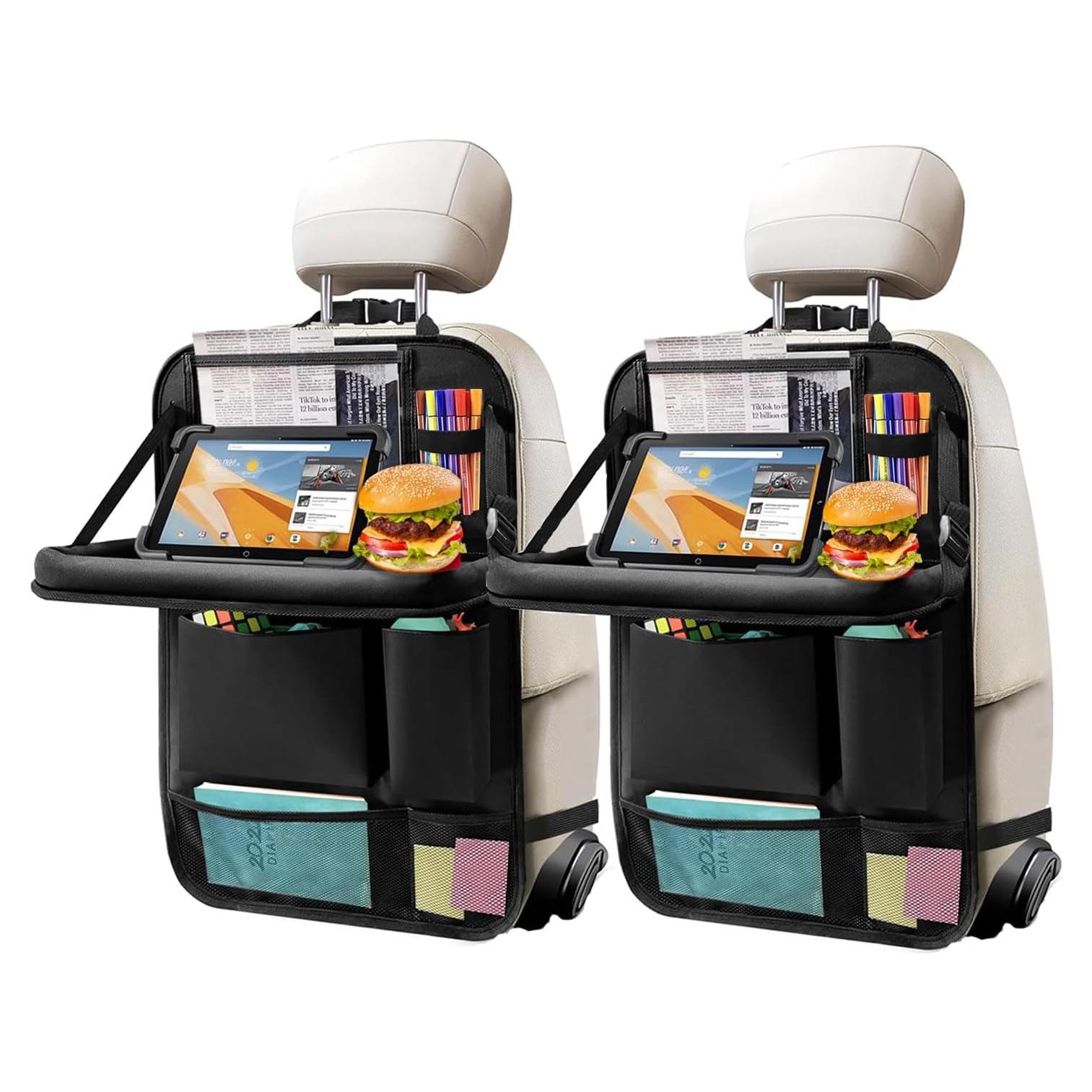 Organizador de Asiento Trasero D LIAN DONG con Bandeja Plegable