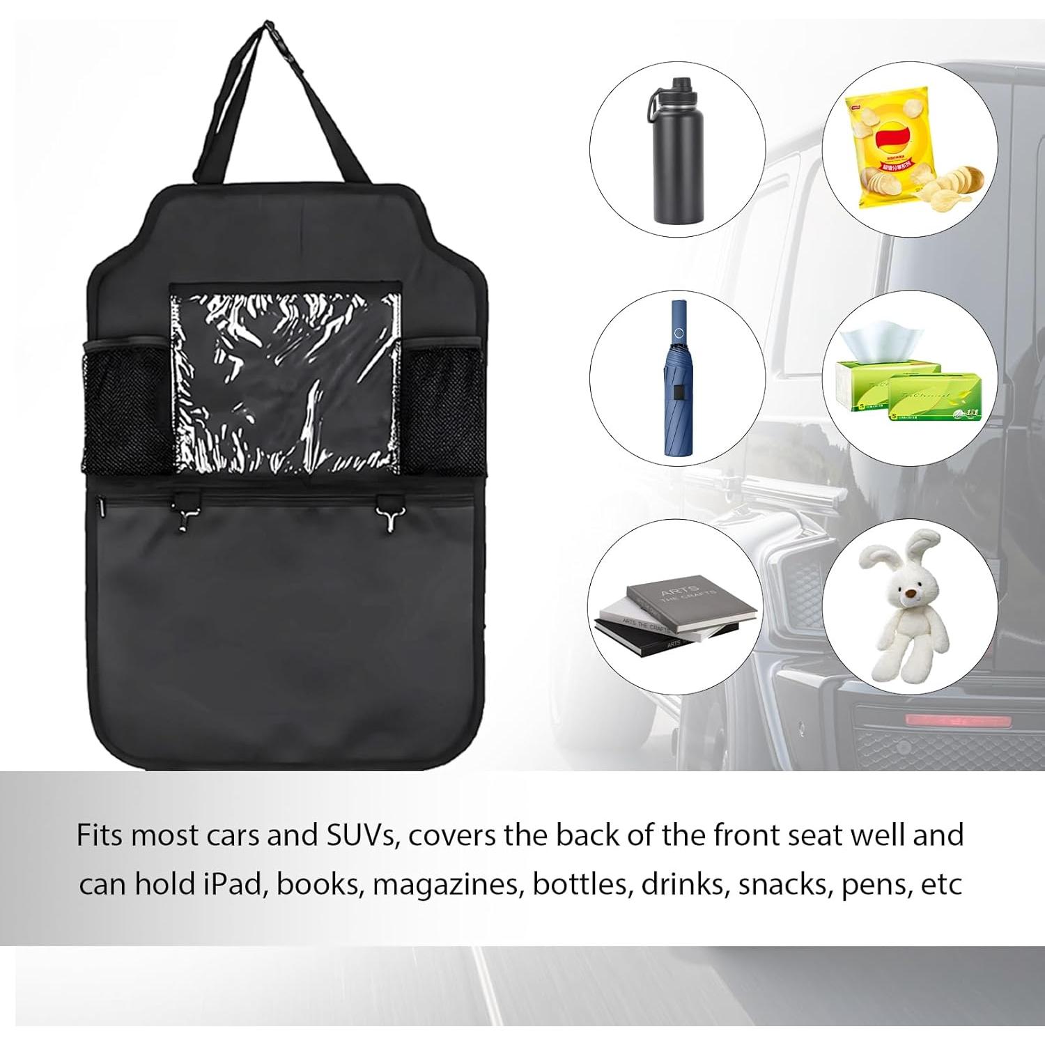 Organizador de Asiento Trasero ZNDAW 2PCS Impermeable 61x41cm