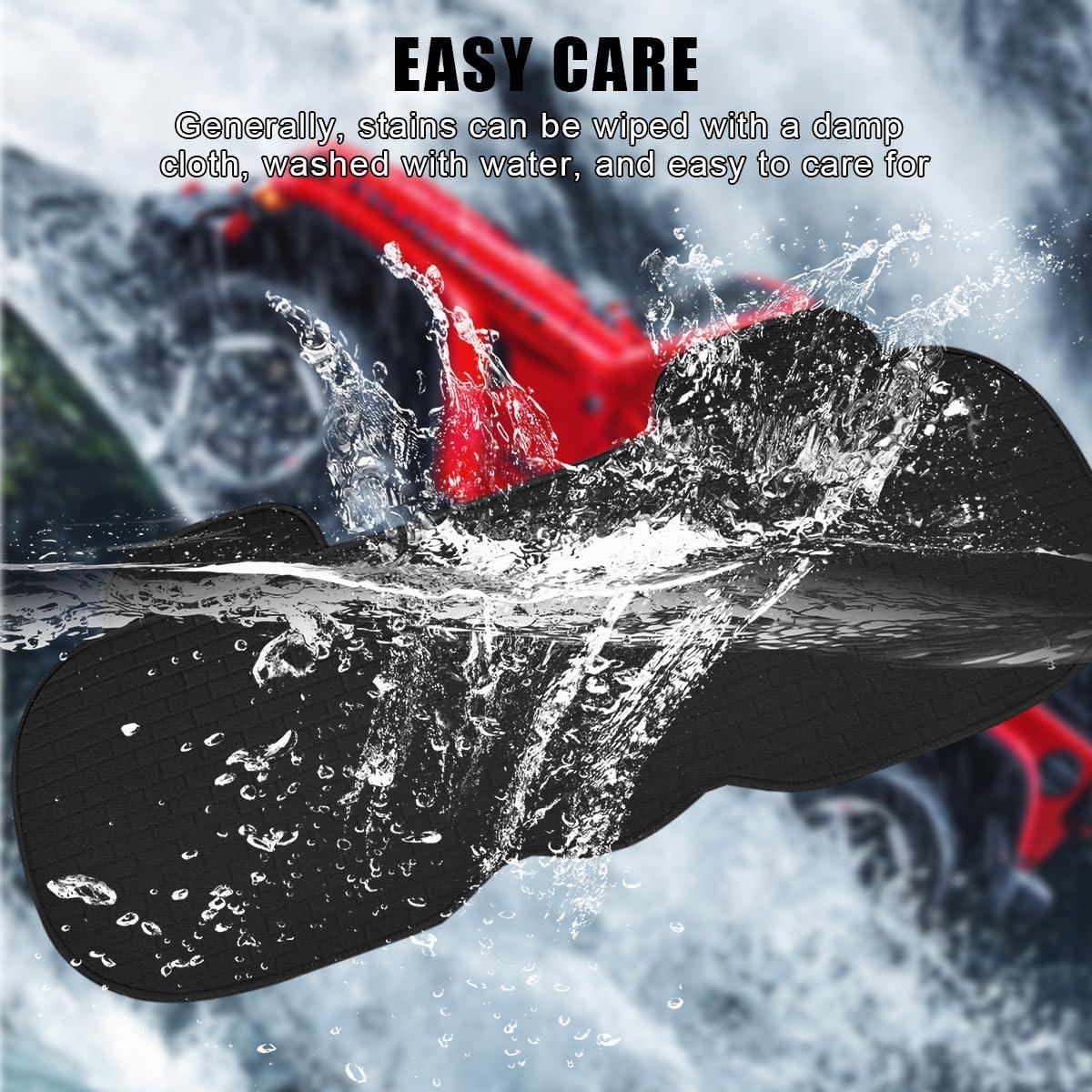 Funda de Asiento Trasero de Coche Osilly Negra Ajuste Universal