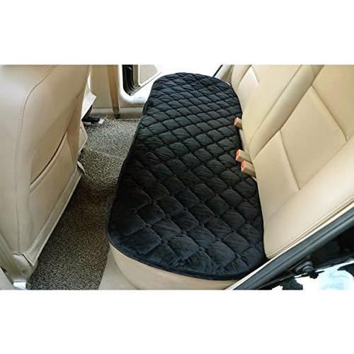 Funda de Silla Trasera Sedeta de Terciopelo Ecológico - Negro