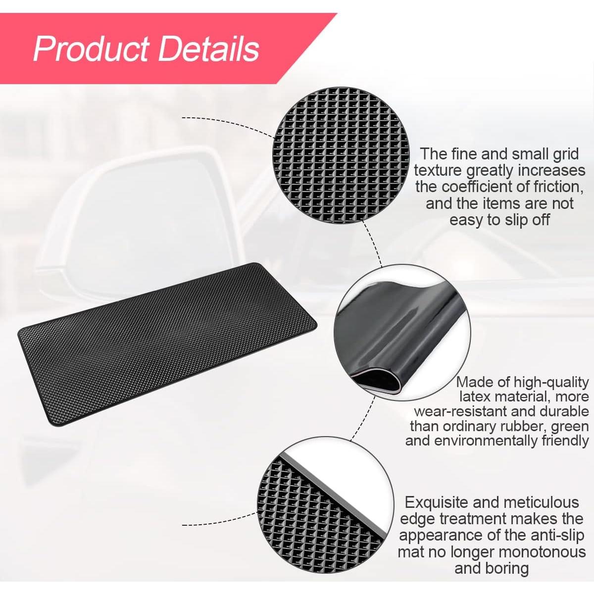 Alfombrilla Antideslizante BLAU GRUN 39.9x19.8cm para Auto