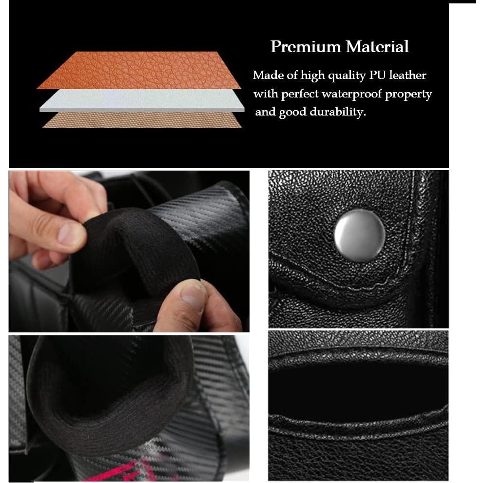 Organizador de Asiento Trasero de Coche DURASIKO con Bandeja Plegable