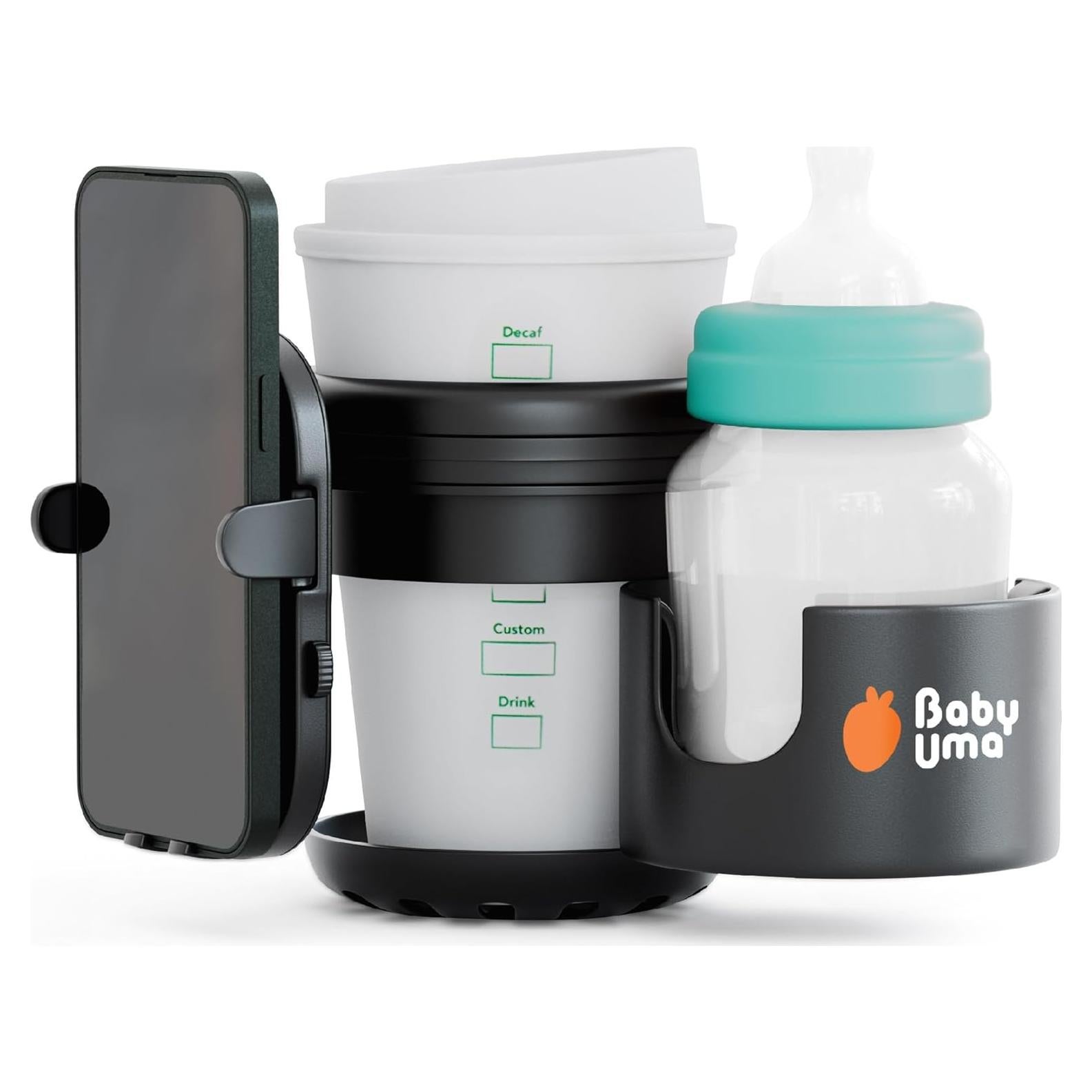 Soporte 3 en 1 para Taza y Teléfono Baby Uma - Universal