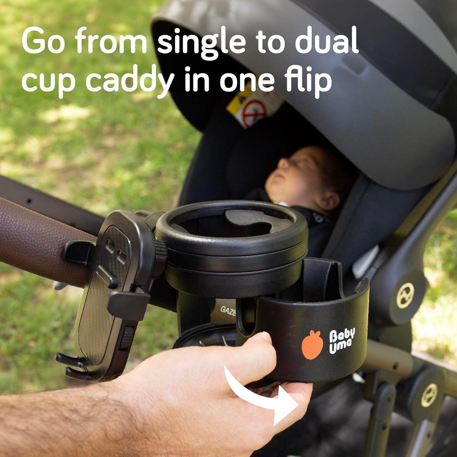 Soporte 3 en 1 para Taza y Teléfono Baby Uma - Universal