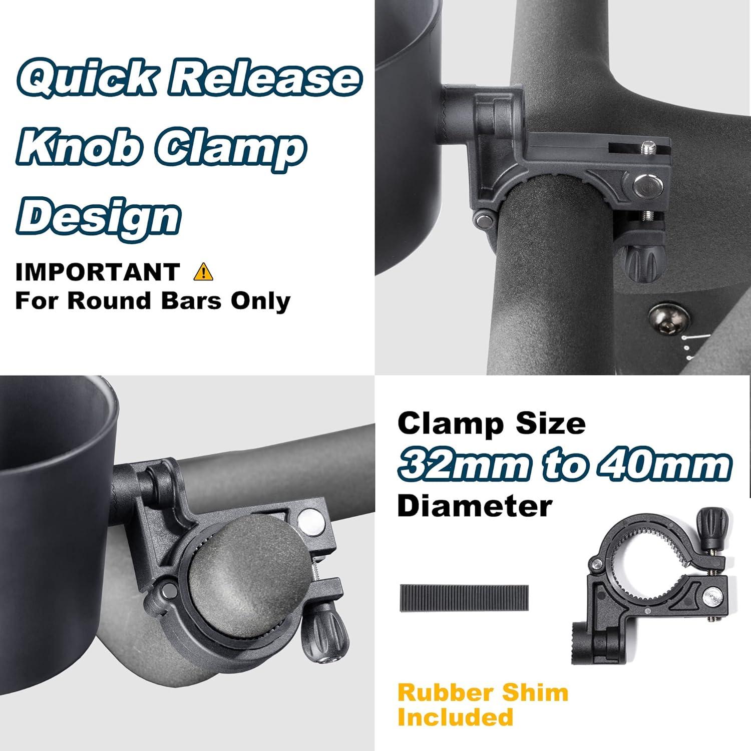 Soporte Ajustable para Taza CyclingDeal - Compatible con Peloton y NordicTrack