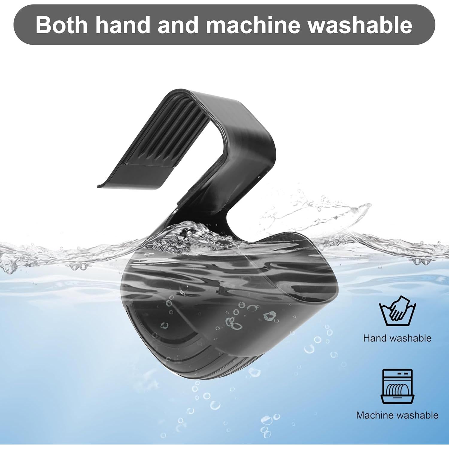 Soporte Universal para Tazas Ihaapsi Negro - Ajuste para Coche y Carritos