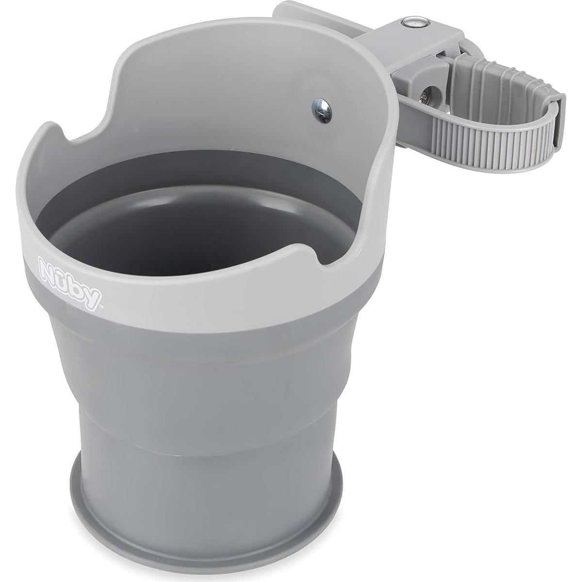 Soporte Plegable para Tazas Nuby Gris - Multiuso y Ajustable