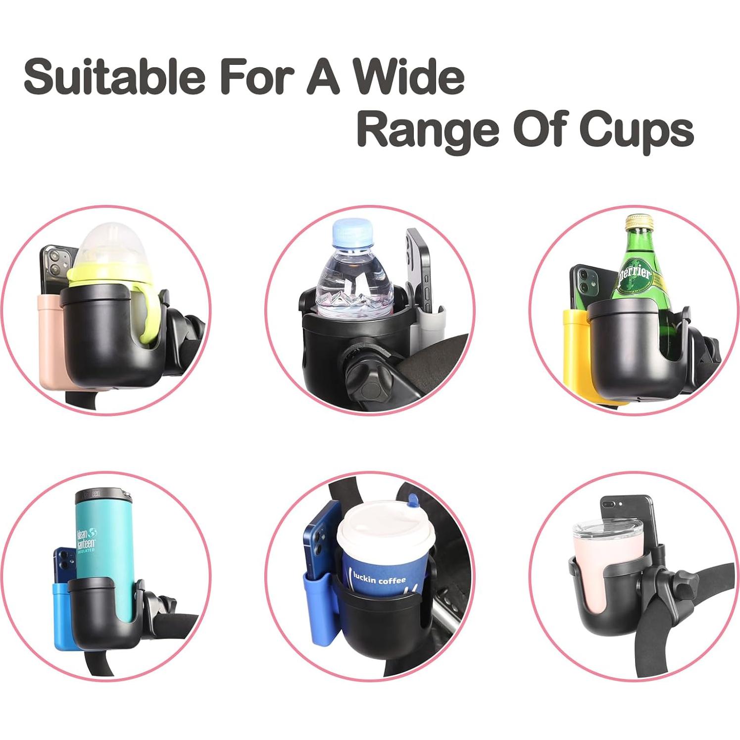 Soporte para Taza y Teléfono Elecphbo 2 en 1 Universal