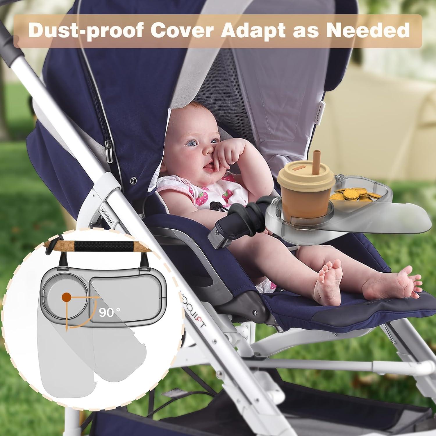 Bandeja para Cochecito Seven Sparta V4 con Soporte para Tazas