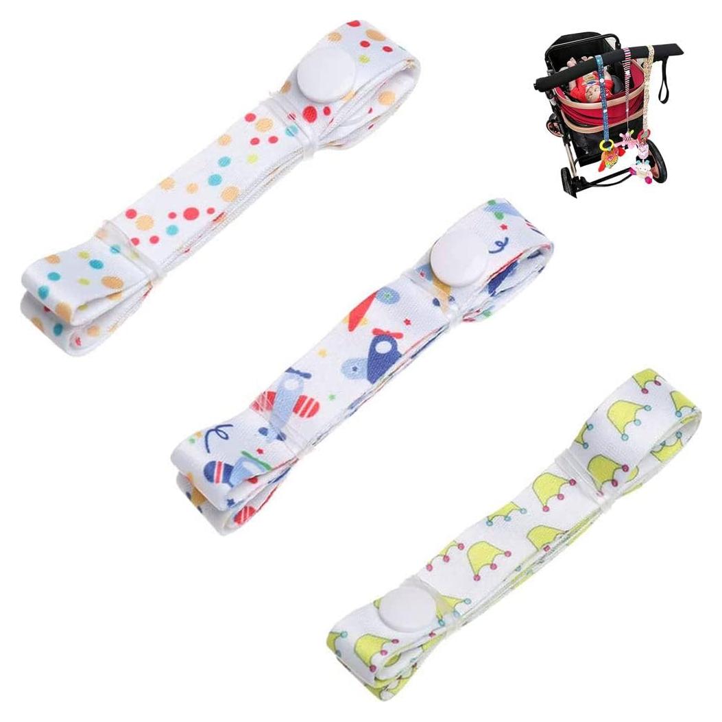 Paquete de 3 correas anti-pérdida YehVeh para tazas Sippy